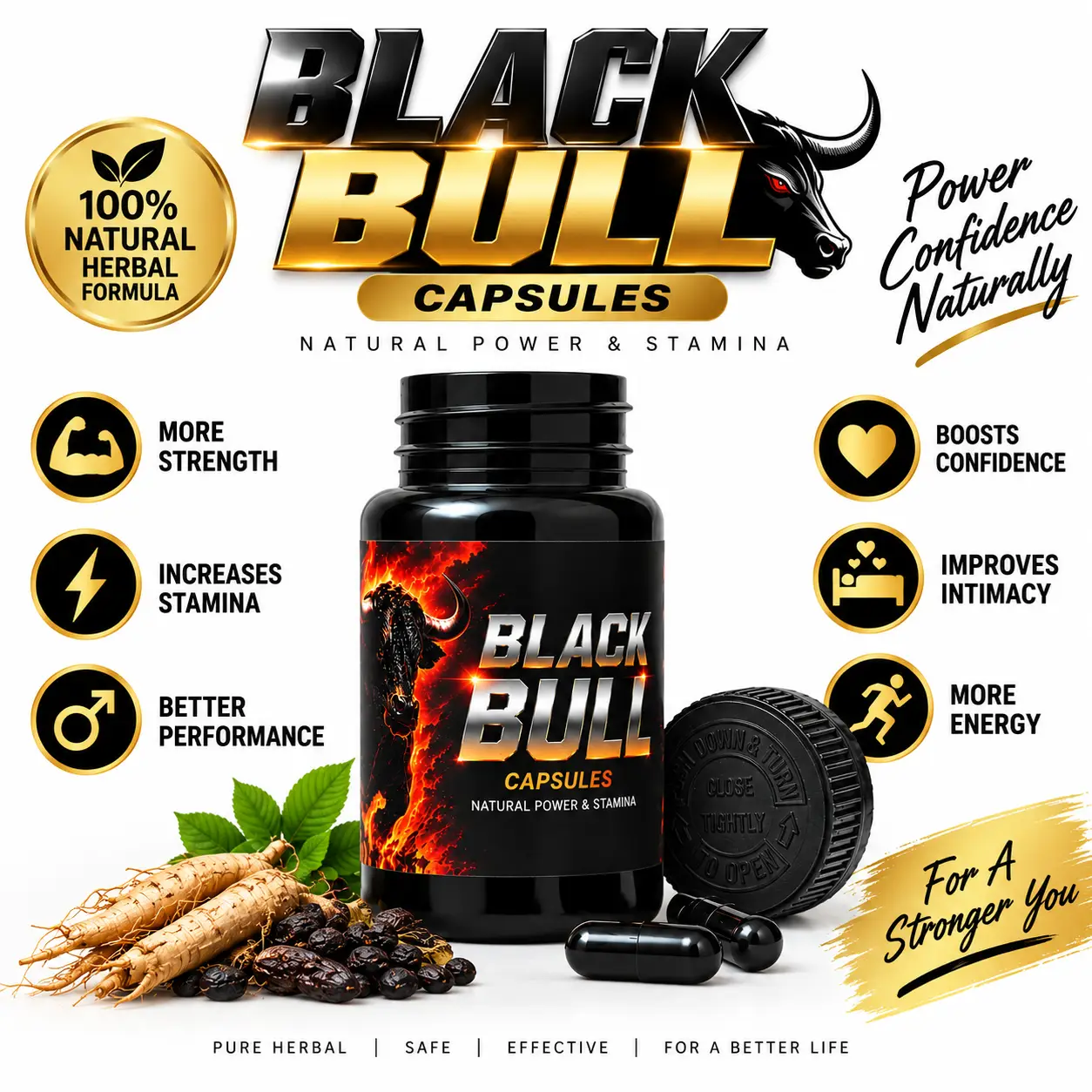 BLACK BULL - 11 CAPSULE