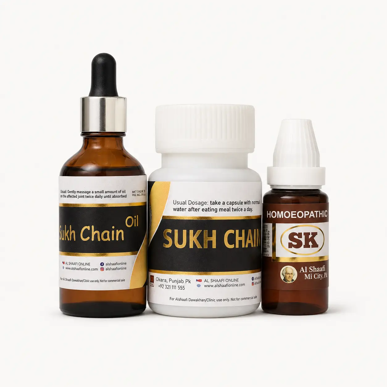 Sukh Chain – Natural Joint  Pain Relief Formula